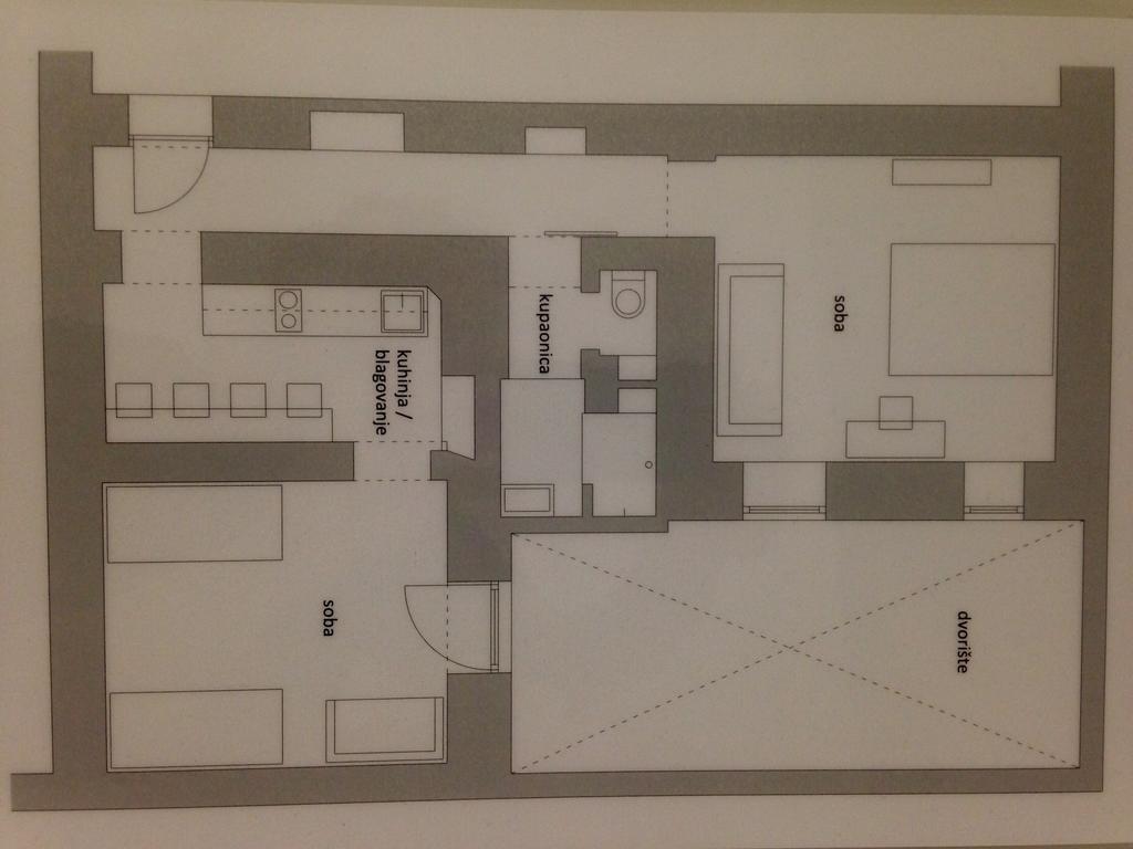 زغرب Smart Apartment الغرفة الصورة
